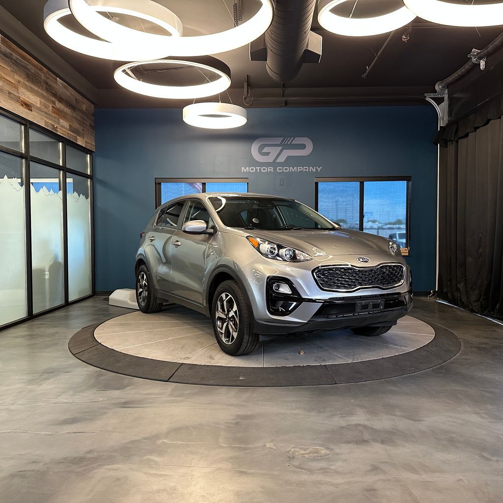 2020 Kia Sportage LX — rebuilt & branded title, 4% below market