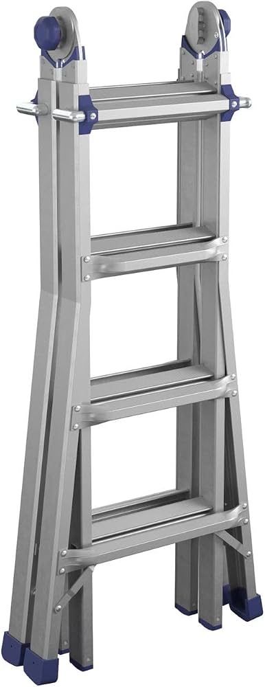 Multi-Position Aluminum Folding Ladder