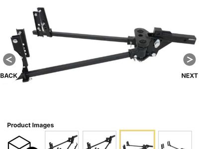 Curt TruTrack Weight Distribution system
