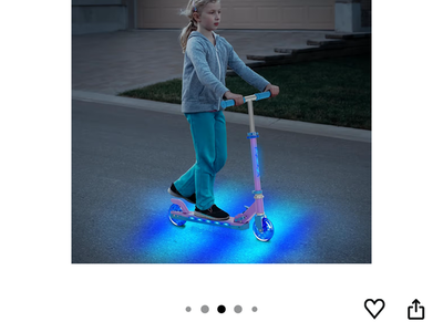 Tonbux Lighted Scooter (new)