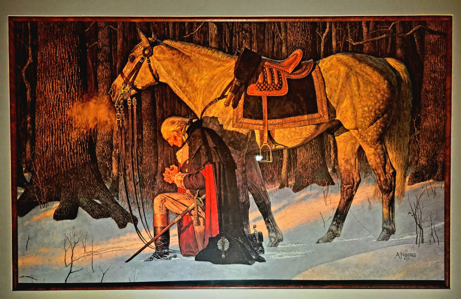 “The Prayer at Valley Forge” Print