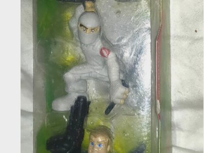 (2009) G.I. Joe Combat Heroes Rise Of Cobra Storm Shadow-Snake Eyes-Duke Figures