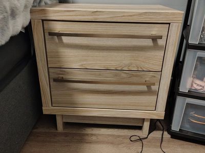 2 sgnature by Ashley bedroom end tables