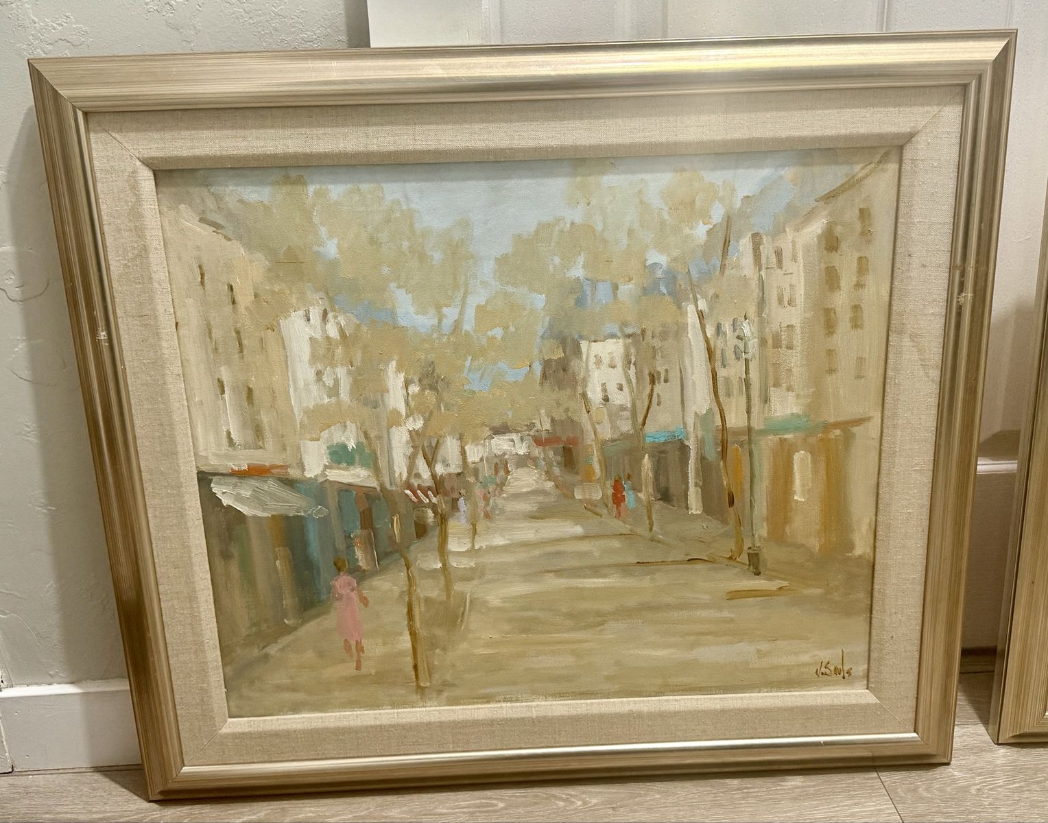 Two Jean Lay Sauls Oil Paintings On Canvas 26”x30”