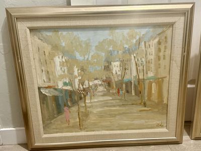 Two Jean Lay Sauls Oil Paintings On Canvas 26”x30”