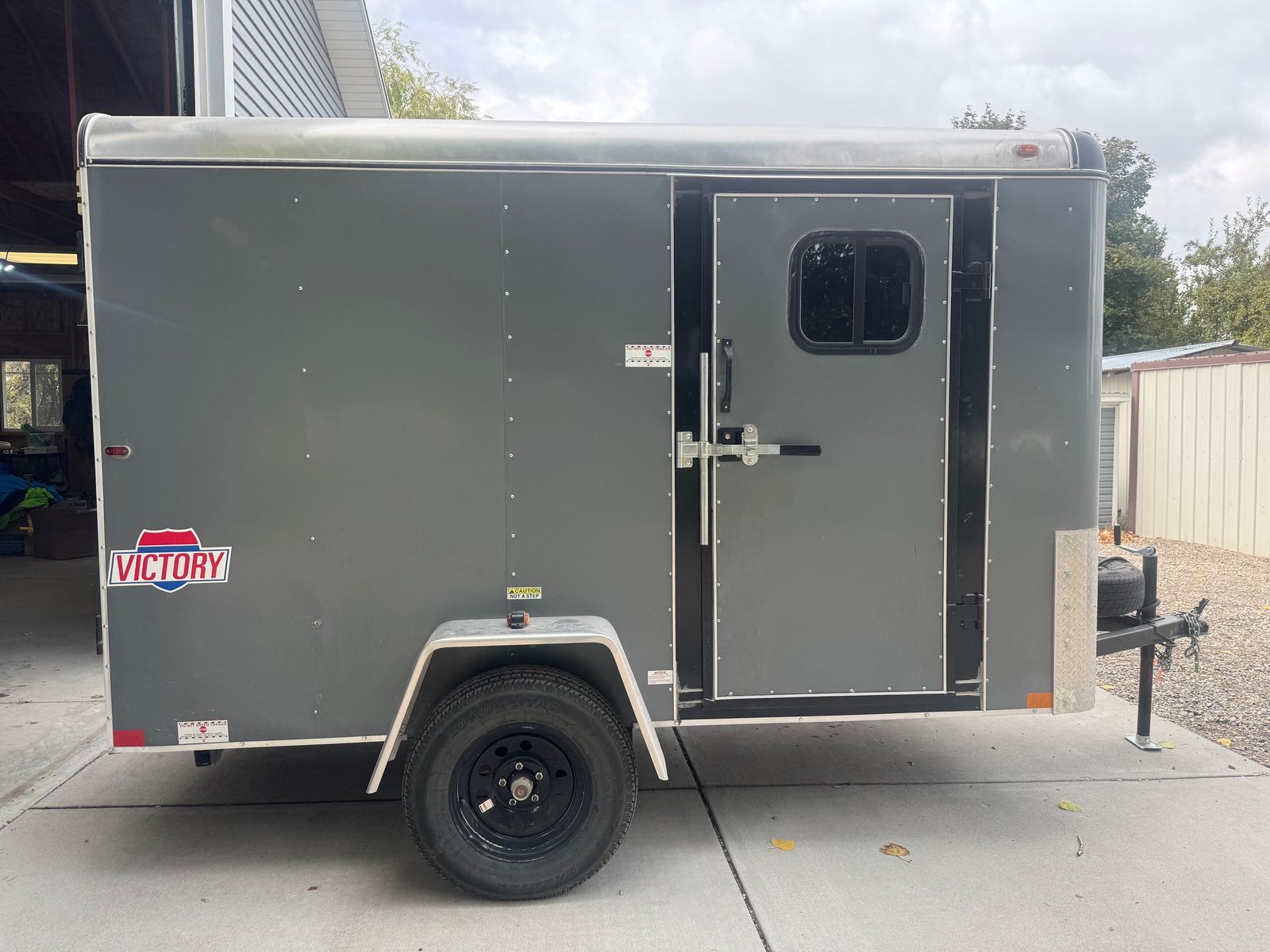 Tiny Camper 2020 Interstate Victory 6’x10’ cargo trailer camper conversion