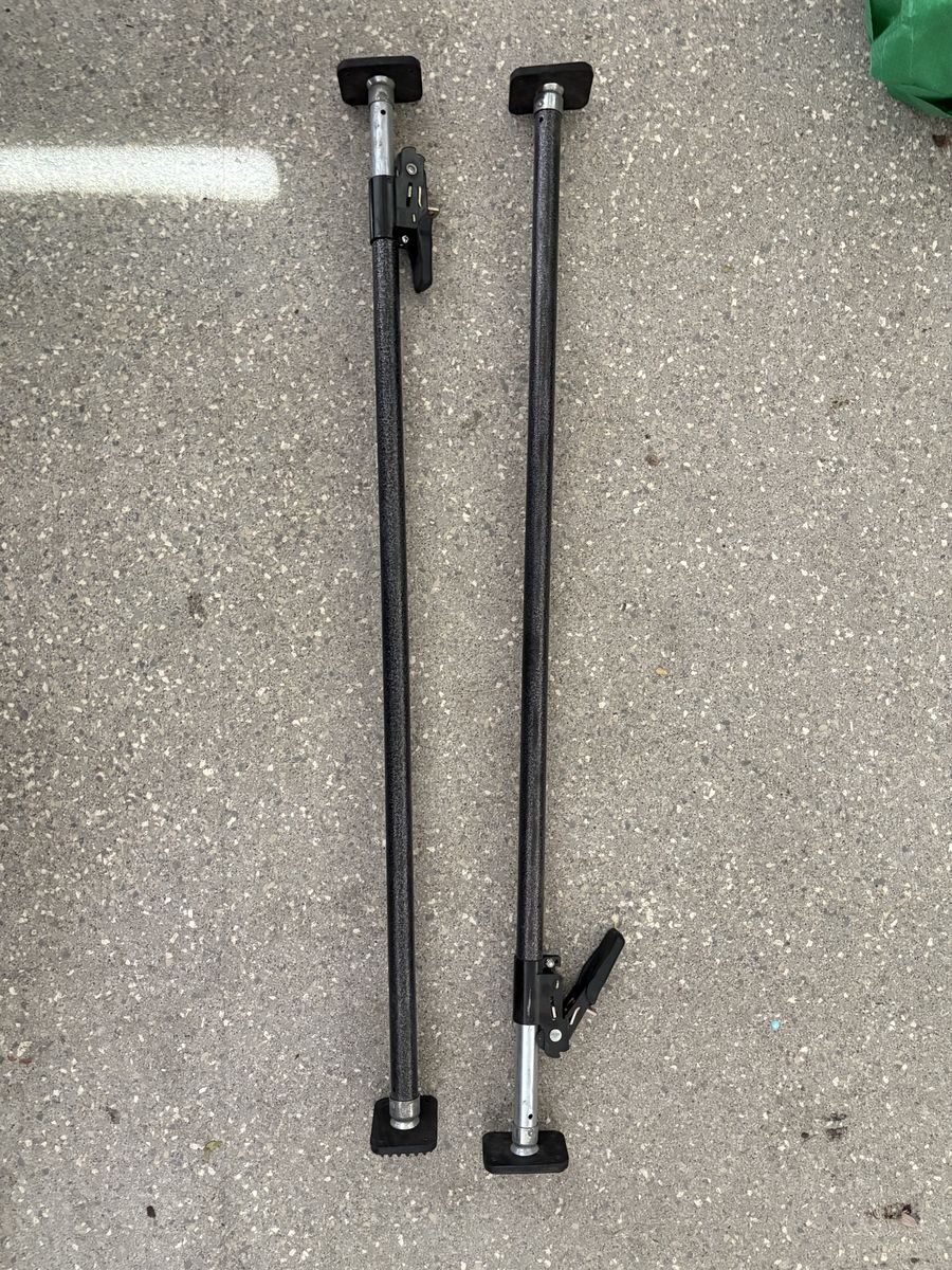 Adjustable Cargo Bar Load Lock Bars (2 Pack) - Truck Bed, Van, RV, or Trailer