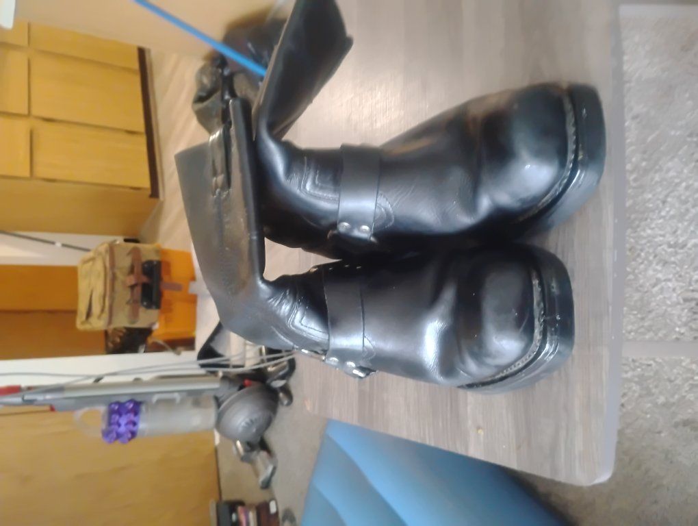 Harley Davidson motorcycle boots