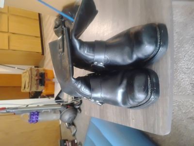 Harley Davidson motorcycle boots
