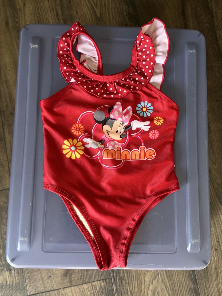 Toddler Girl Swim Suit Minnie Mouse