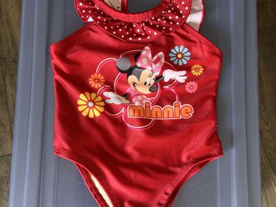 Toddler Girl Swim Suit Minnie Mouse