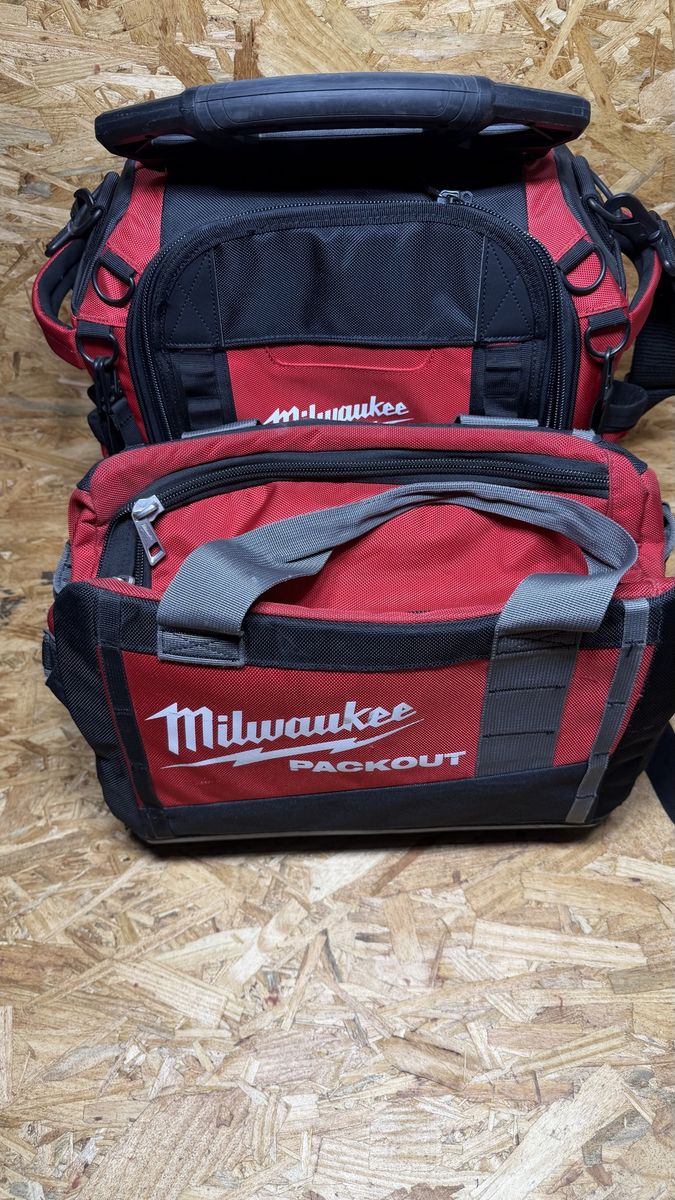 PACKOUT 15 in. Structured Tool Bag and extra bag