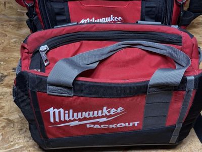 PACKOUT 15 in. Structured Tool Bag and extra bag