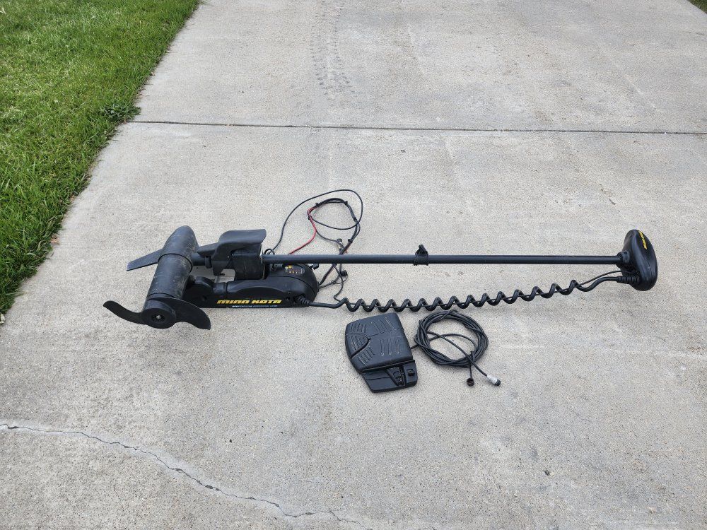 Minn Kota Power Drive V2 Trolling Motor with Foot Pedal Control