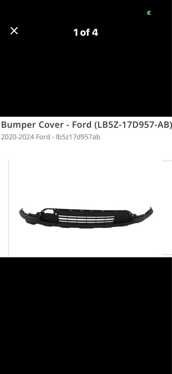 Ford OEM LB5Z-17D957-AB Front Bumper Cover for 2020-2024 Ford Escape Lower Grille