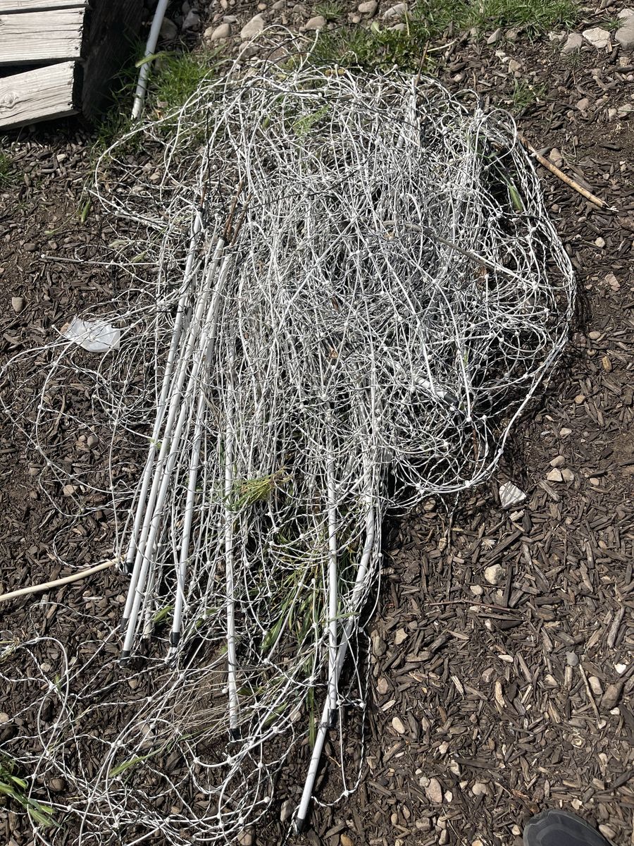 Electric fence netting