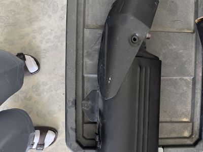 2025 636 Kawasaki sports bike muffler Bike is three weeks old and I pulled it off to put on my can