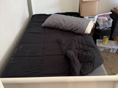 Twin Bed with mattress and box spring. $200 OBO