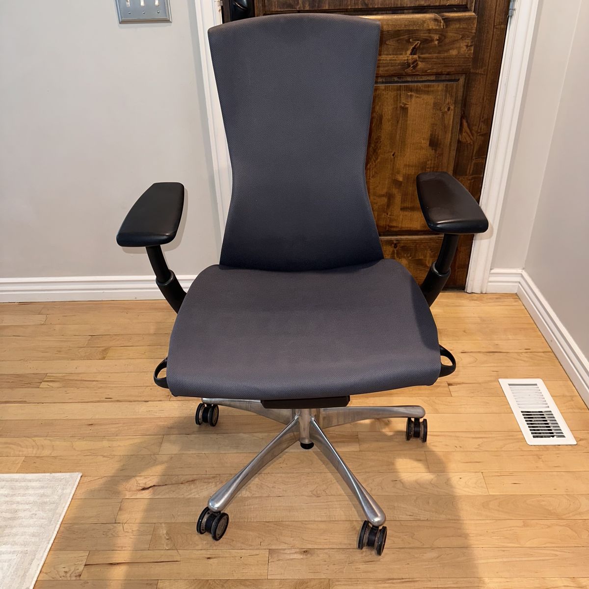 Herman Miller Embody Chair, Gray/Black