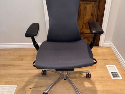 Herman Miller Embody Chair, Gray/Black