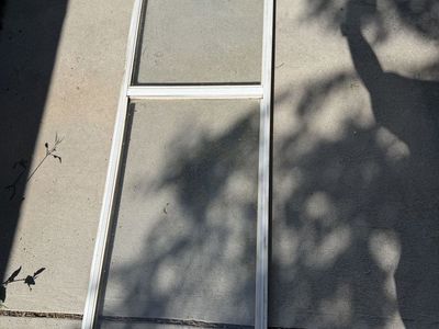 SIX Greenhouse Glass Panels/Windows
