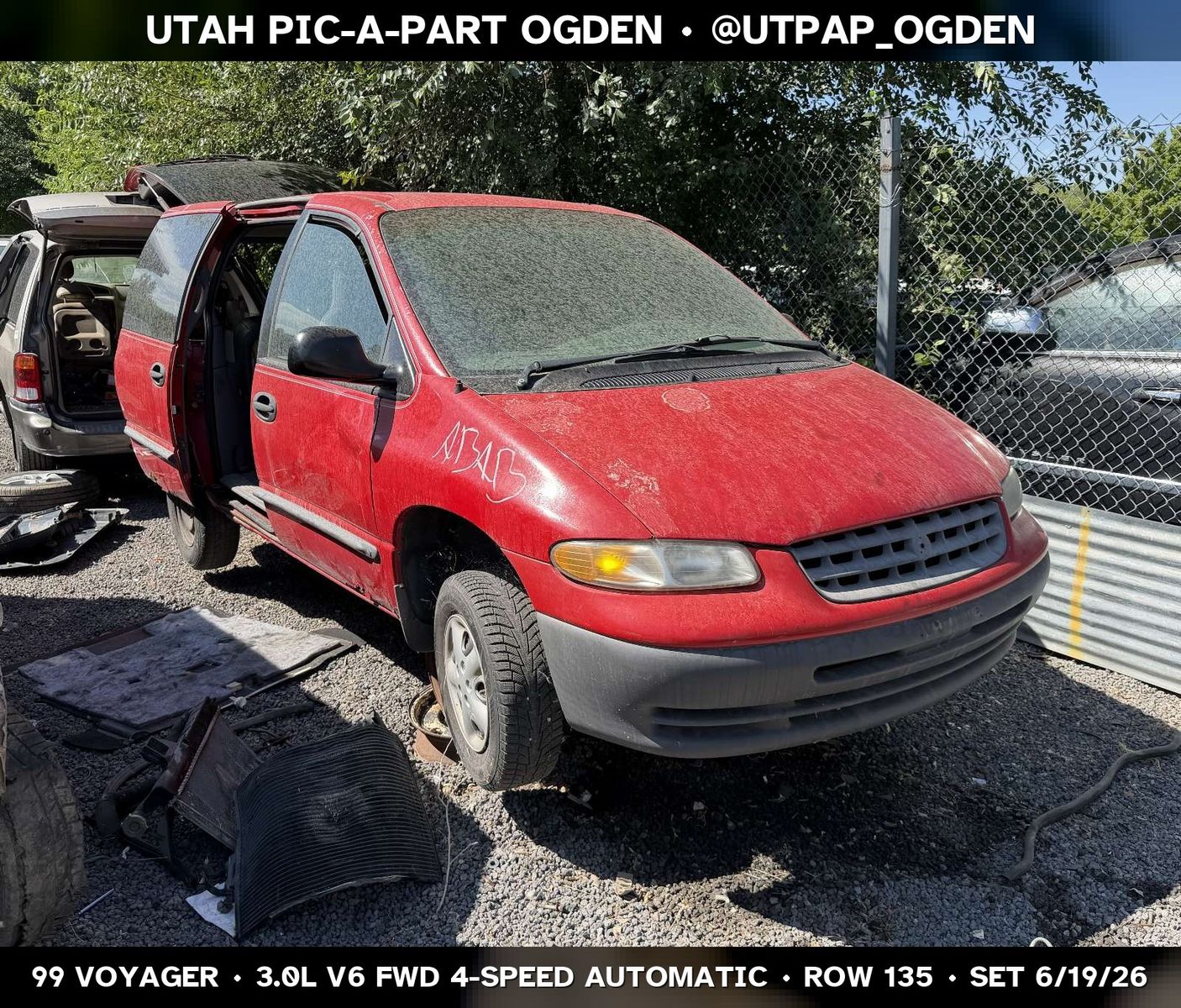 1999 Plymouth Voyager Parts - UTPAP Ogden