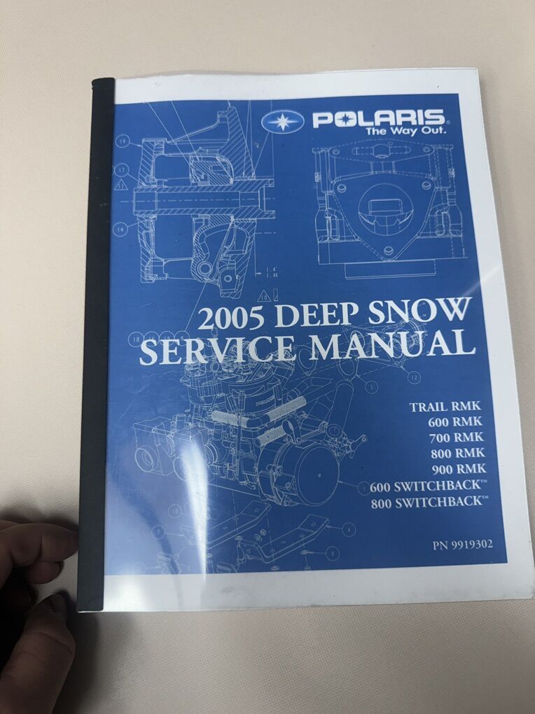 2005 Polaris Snowmobile Shop Service Manual