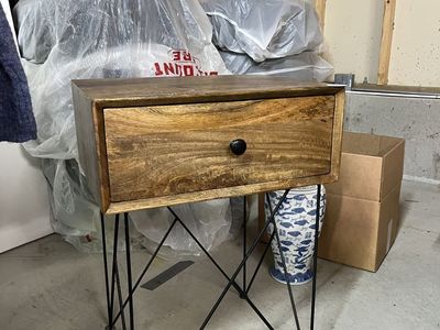 Wood night stand