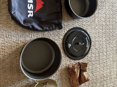 MSR Blacklite Non-Stick Aluminum Backpacking Pots