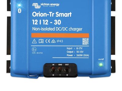 Victron Energy Orion-Tr Smart 12|12-30 Non-isolated 360W DC/DC Charger