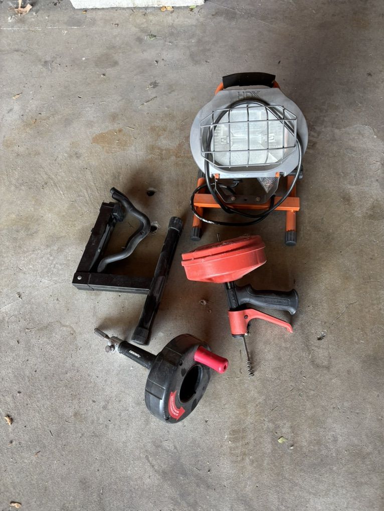 Lot Of Home Improvement Materials And Tools