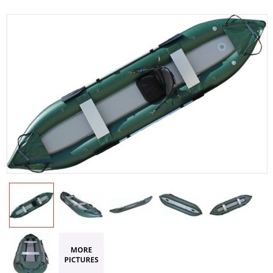Saturn HD Ocean/river fishing inflatable kayak 13