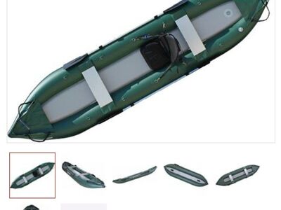 Saturn HD Ocean/river fishing inflatable kayak 13