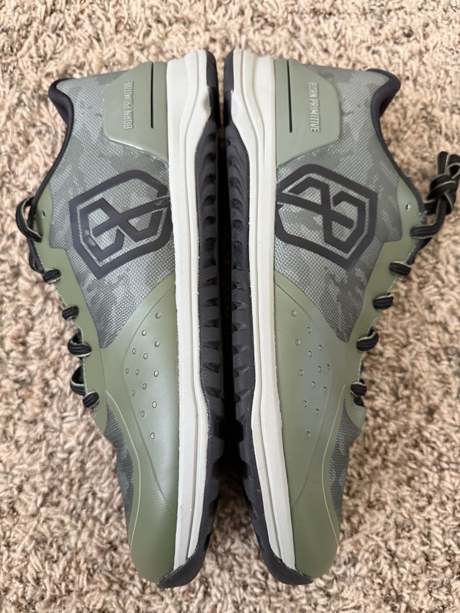 Born Primitive The Ignite Military Green Camo Training Shoes Men's Size 12