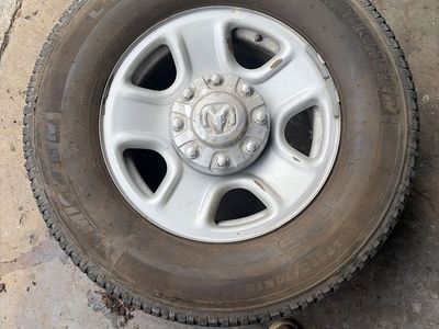Dodge Ram OEM Wheels with Michelin LT275/70R18 Tires