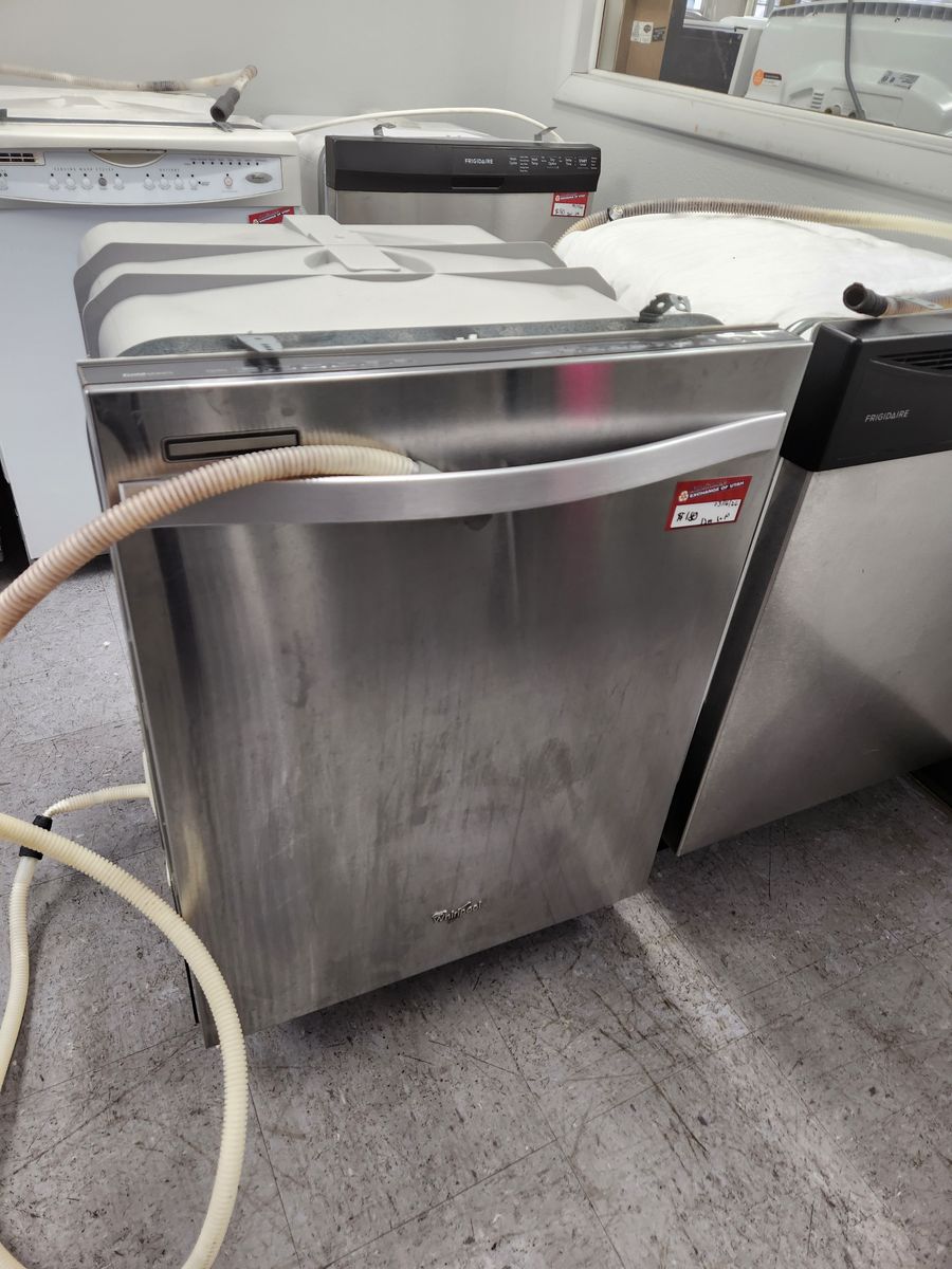 LOW PRICE GUARANTEED!WHIRLPOOL STAINLESS STEEL DISHWASHER