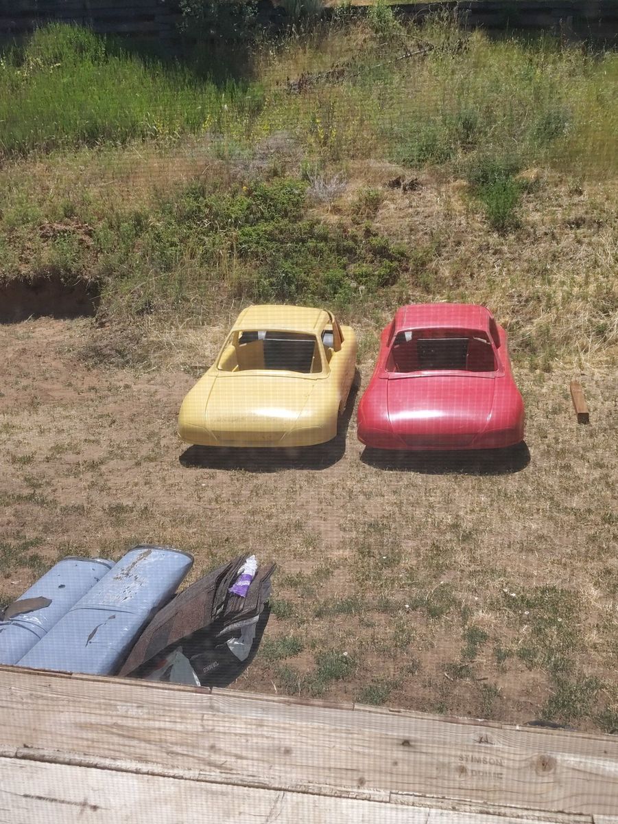Go Kart / Amusement Ride Car Bodies - Lot of 2 (Yellow, Red,