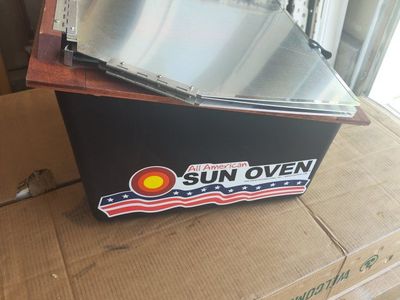 All American Sun Oven Solar Cooker Portable Camping Survival Emergency Food Prep