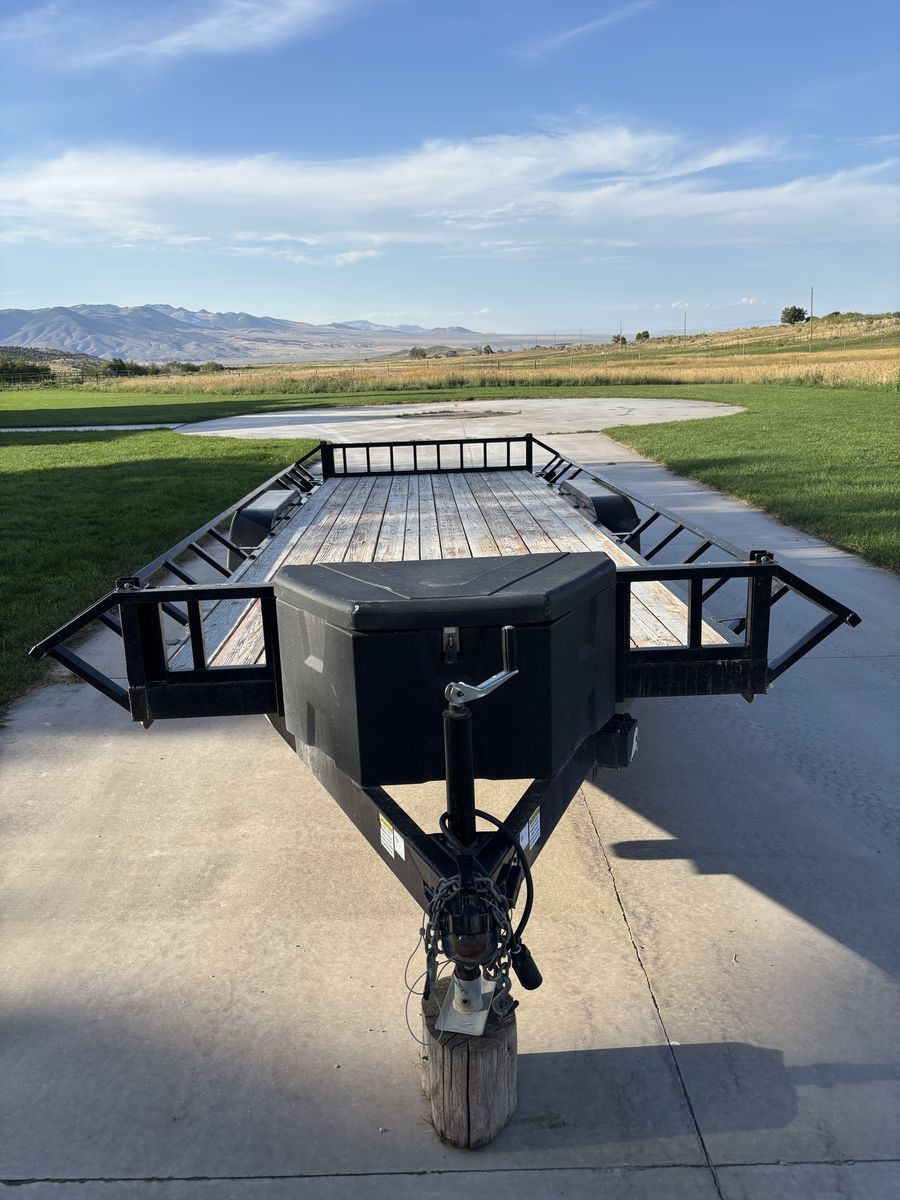 ATV side load trailer