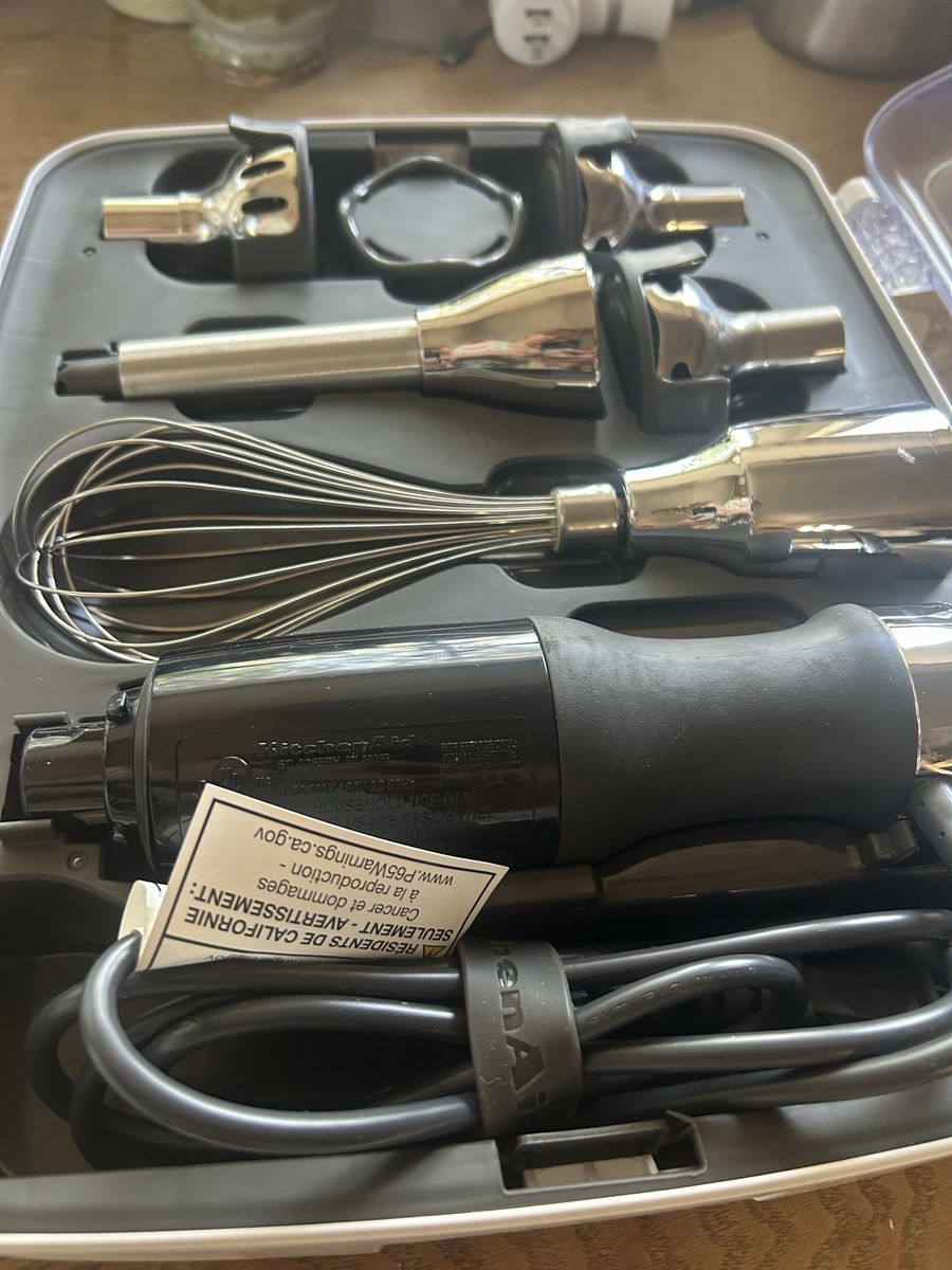Kitchenaid 5 speed hand blender system