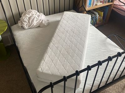 Black Frame Adjustable IKEA Bed For Children