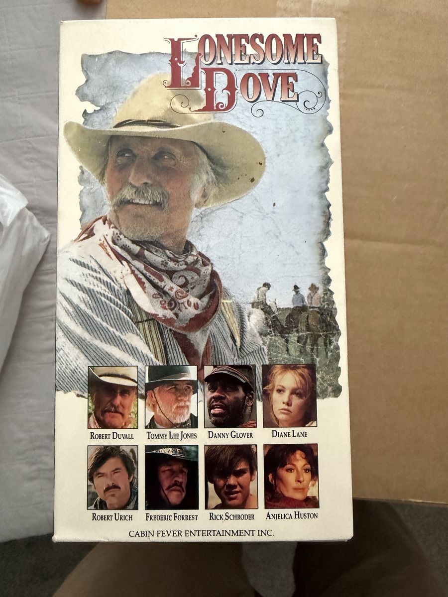 Lonesome Dove & Return to Lonesome Dove Complete VHS Box Set Series 