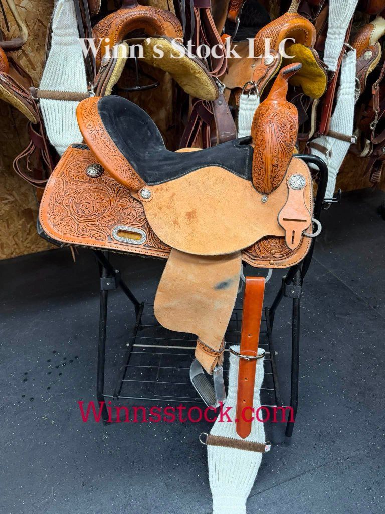 15" High Horse by Circle Y - Barrel saddle