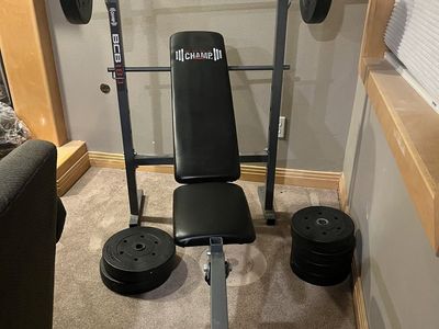 Weight Bench Press With Leg Extension And Weights