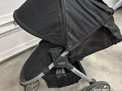 Britax B-AGILE Lightweight Stroller - Black & Silver