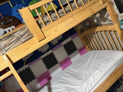 Wooden Bunk Bed