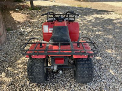 1997 Yamaha Timberwolf ATV 4-Wheeler Red Utility Quad