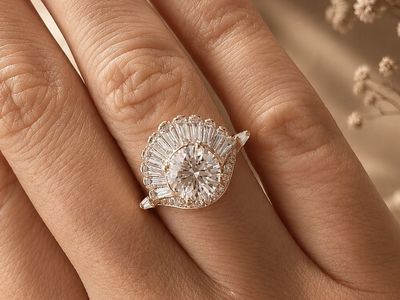 Unique Design Lab Grown Diamond Ring