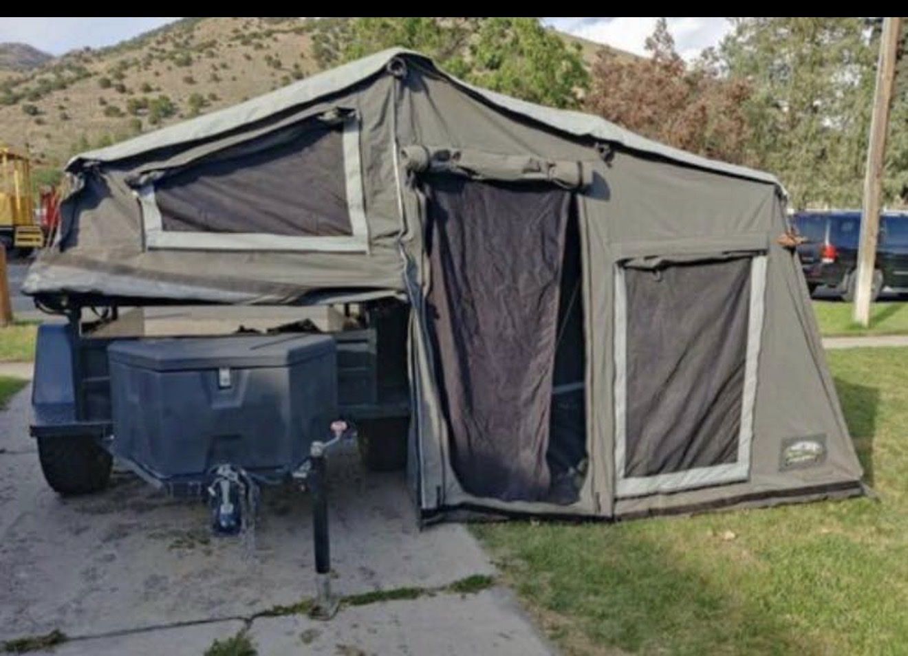 Tent For Overlanding Camping Trailer - NOT RTT