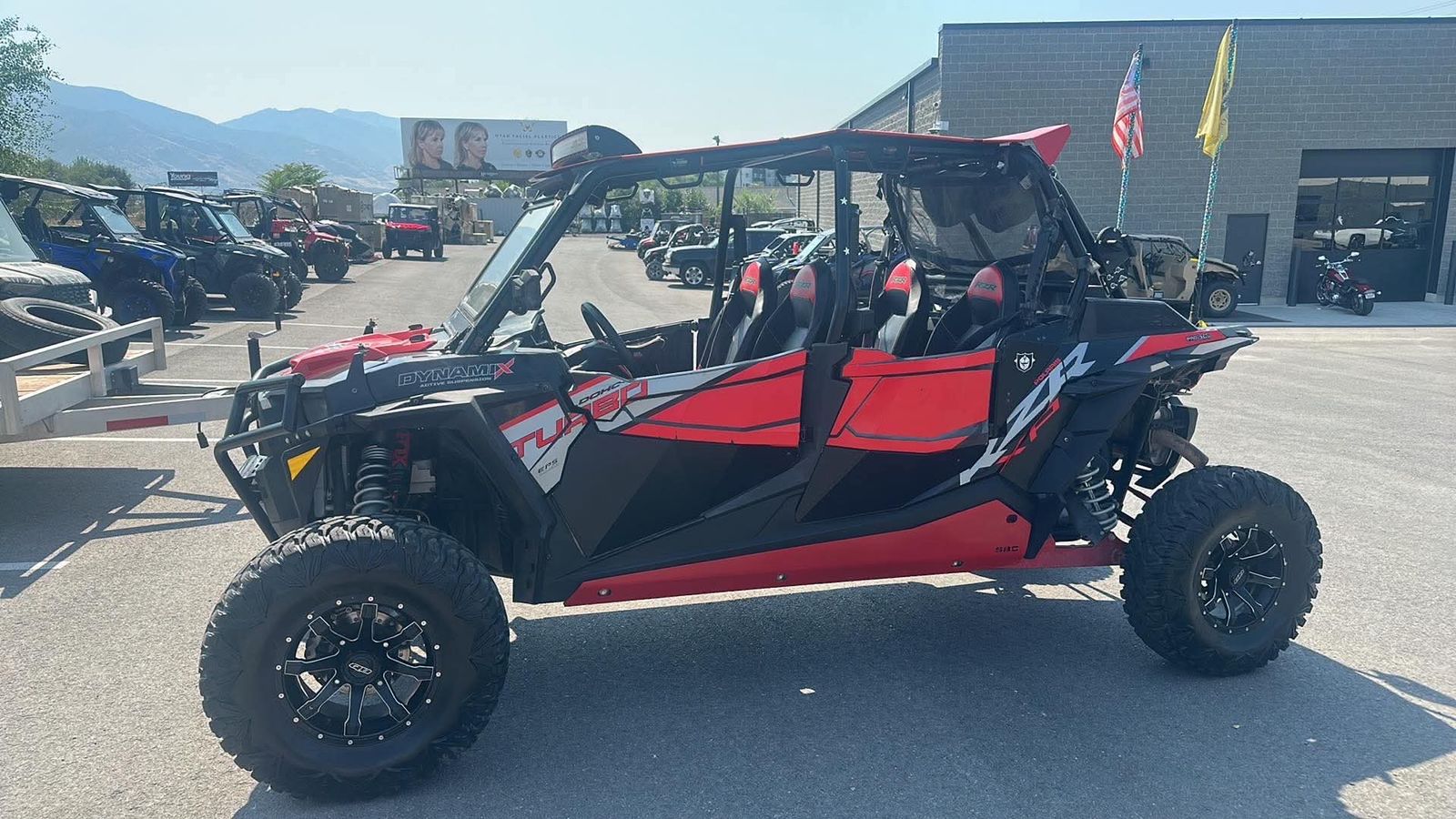 2018 Polaris RZR XP 4 Turbo DYNAMIX Edition UTV - Red/Black 4-Seater street legal